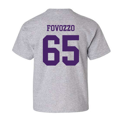 Weber - NCAA Football : Nicholas Fovozzo - Classic Shersey Youth T-Shirt-1