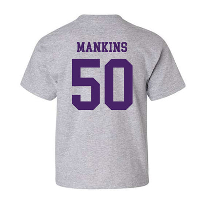 Weber - NCAA Football : Max Mankins - Classic Shersey Youth T-Shirt-1