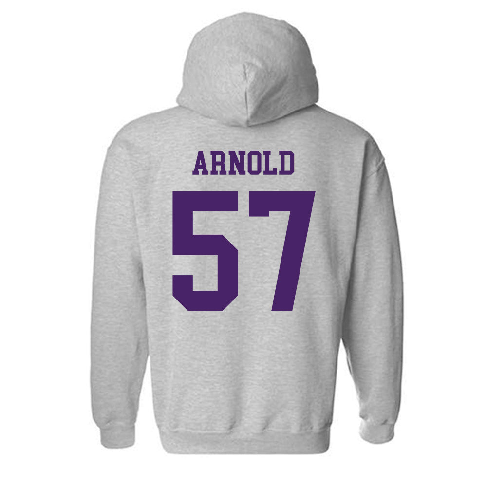 Weber - NCAA Football : Donovan Arnold - Classic Shersey Hooded Sweatshirt-1