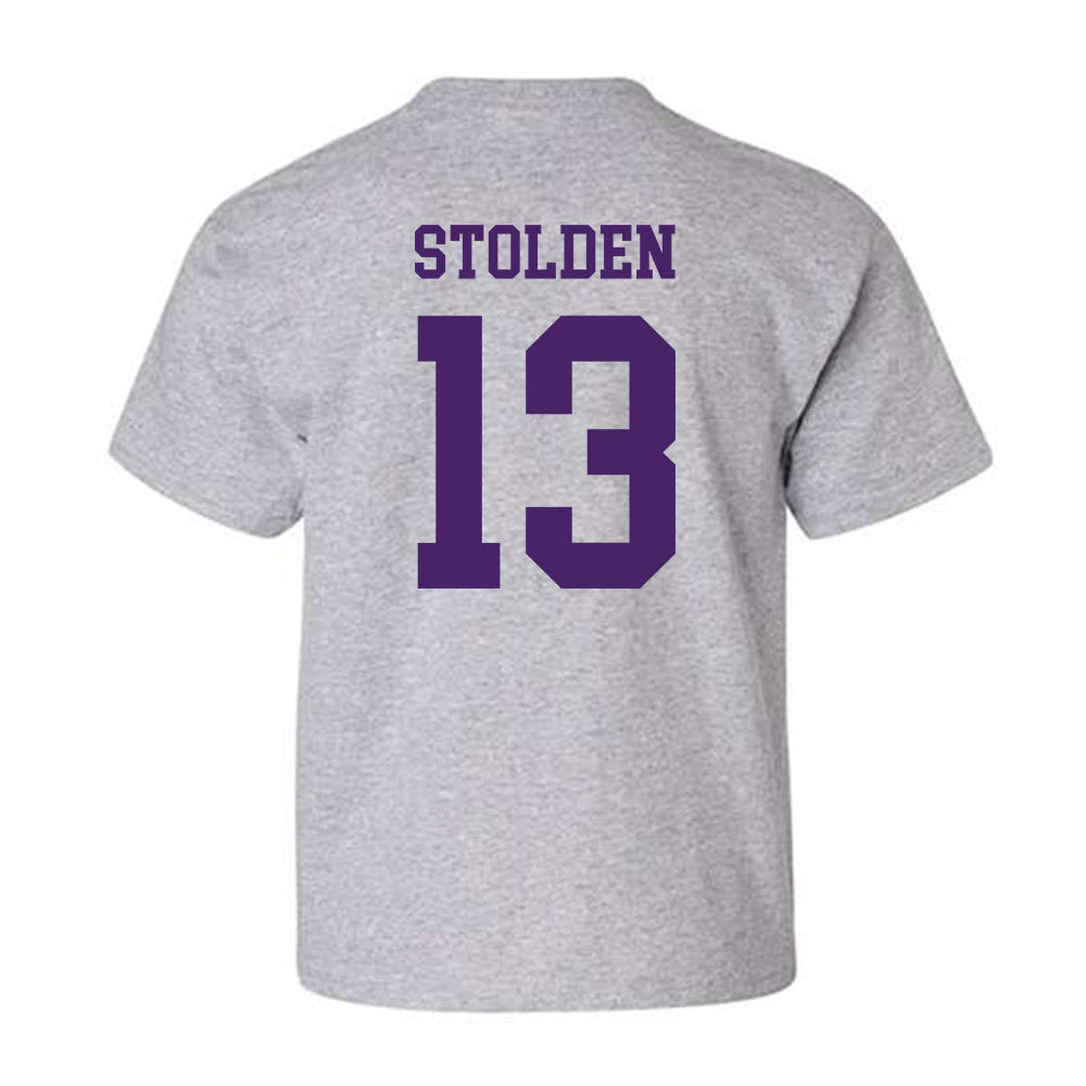 Weber - NCAA Football : Khalil Stolden - Classic Shersey Youth T-Shirt-1