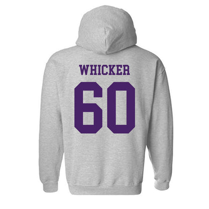 Weber - NCAA Football : Riley Whicker - Classic Shersey Hooded Sweatshirt-1