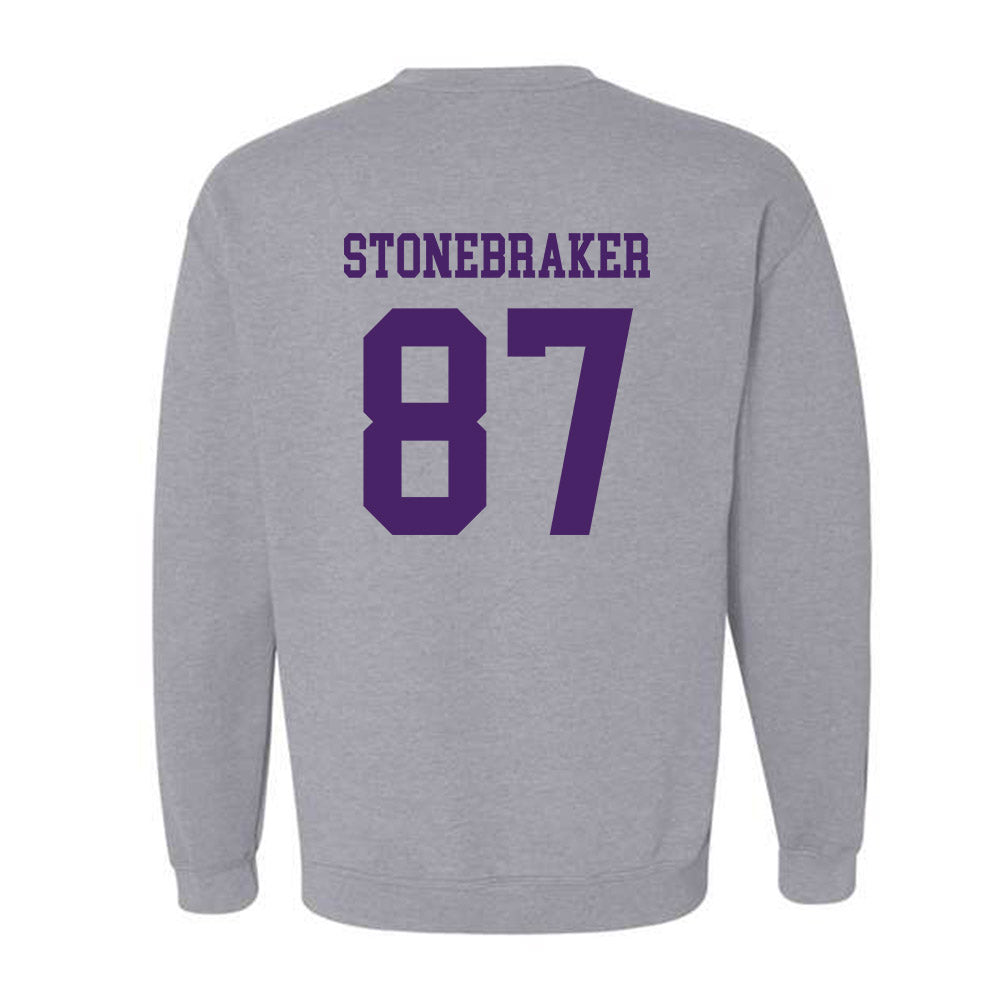 Weber - NCAA Football : Max Stonebraker - Classic Shersey Crewneck Sweatshirt-1