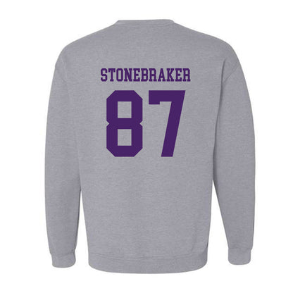 Weber - NCAA Football : Max Stonebraker - Classic Shersey Crewneck Sweatshirt-1