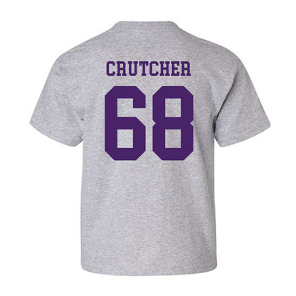 Weber - NCAA Football : Leon Crutcher - Classic Shersey Youth T-Shirt-1