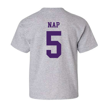 Weber - NCAA Women's Basketball : Dakota Nap - Classic Shersey Youth T-Shirt-1