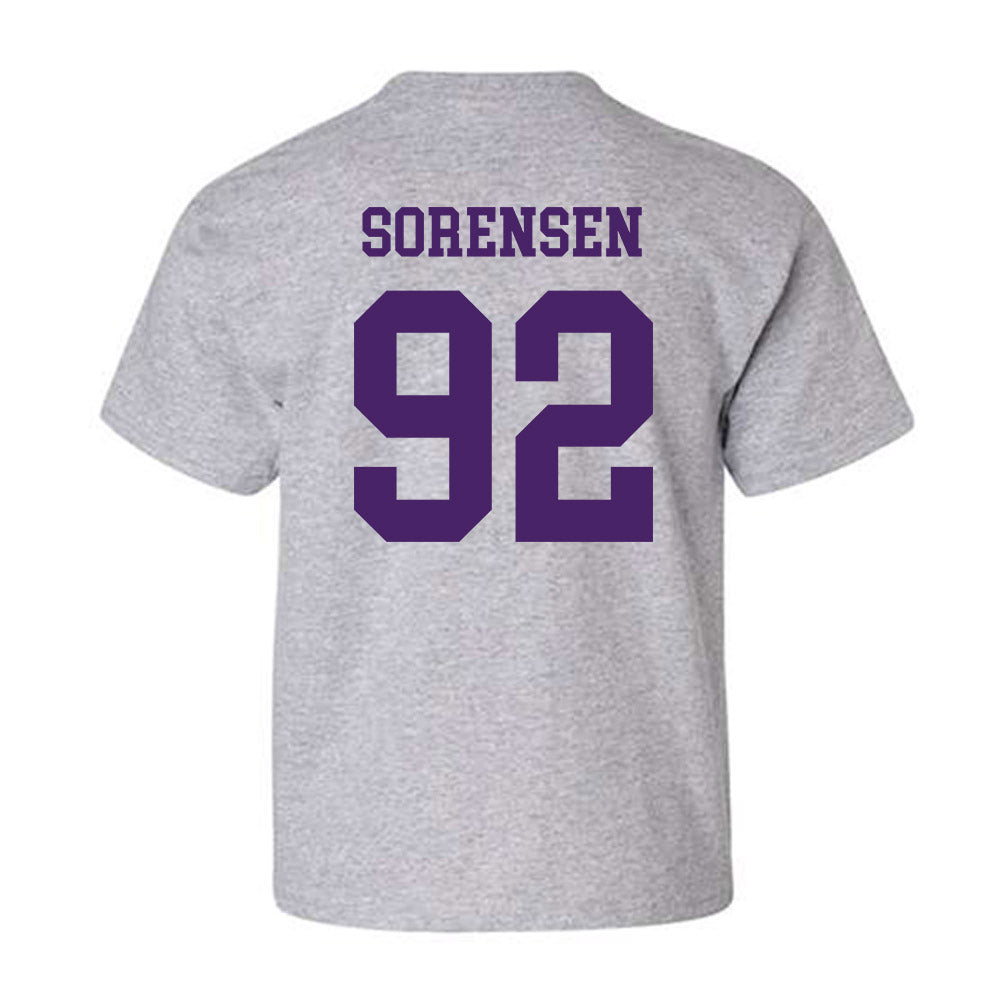 Weber - NCAA Football : Boyd Sorensen - Classic Shersey Youth T-Shirt-1