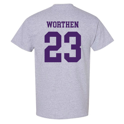 Weber - NCAA Football : Teni Worthen - Classic Shersey T-Shirt-1