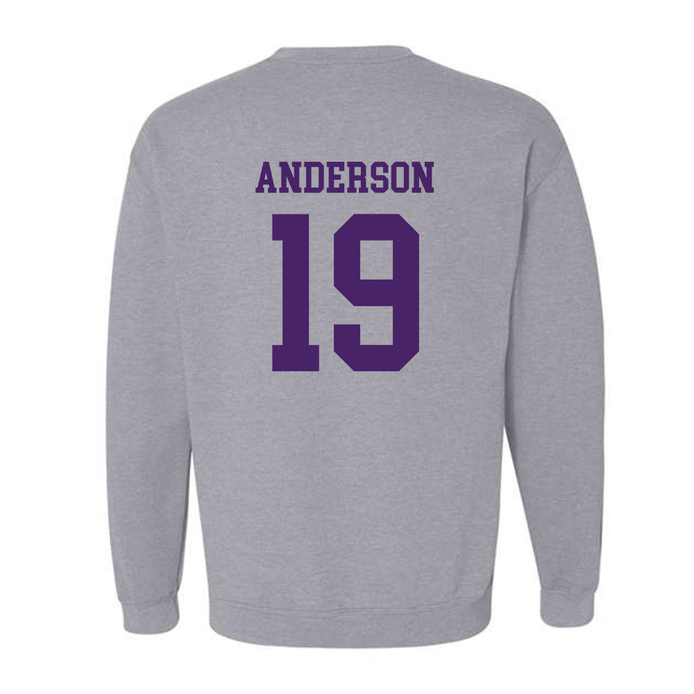 Weber - NCAA Women's Soccer : Oakley Anderson - Classic Shersey Crewneck Sweatshirt-1