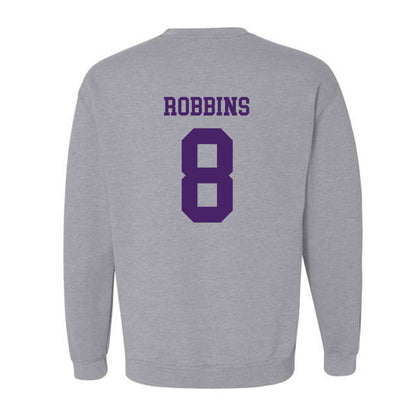 Weber - NCAA Women's Basketball : Hannah Robbins - Classic Shersey Crewneck Sweatshirt-1