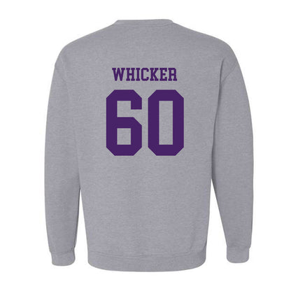 Weber - NCAA Football : Riley Whicker - Classic Shersey Crewneck Sweatshirt-1
