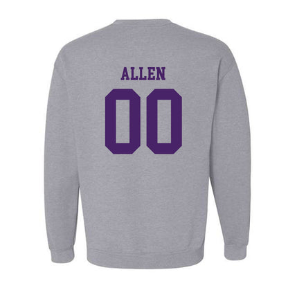Weber - NCAA Football : Tristan Allen - Classic Shersey Crewneck Sweatshirt-1