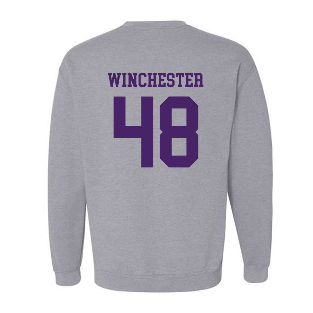 Weber - NCAA Football : Paliku Winchester - Classic Shersey Crewneck Sweatshirt-1