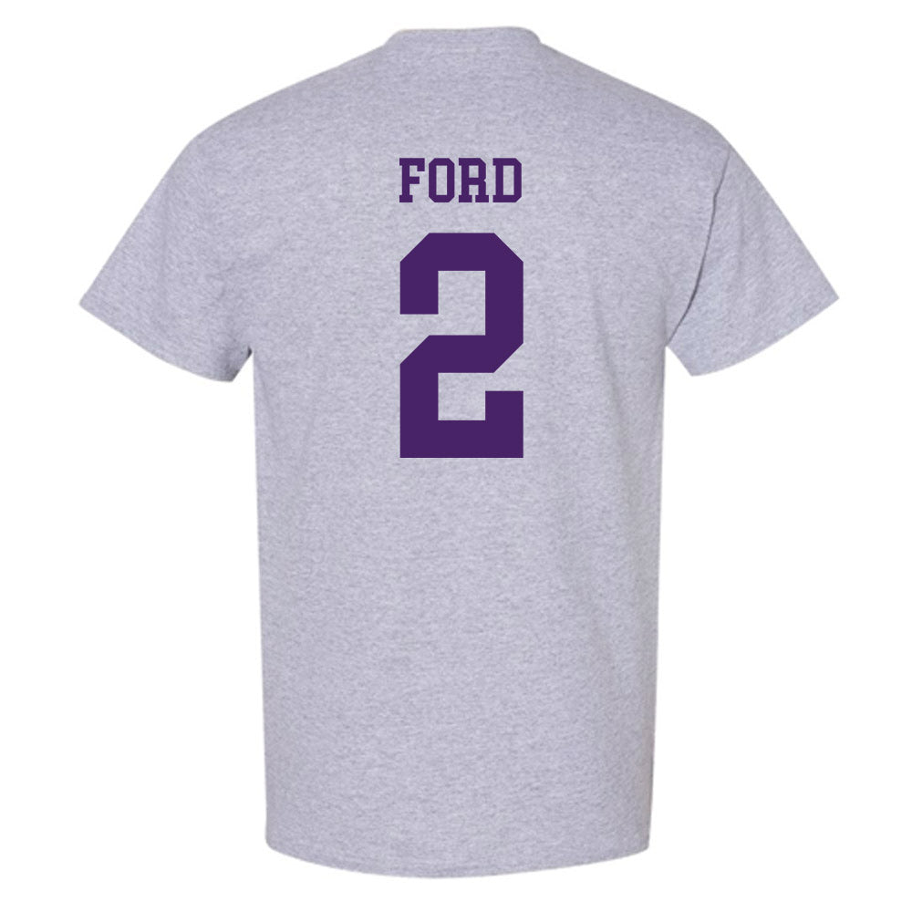 Weber - NCAA Football : Devin Ford - Classic Shersey T-Shirt-1