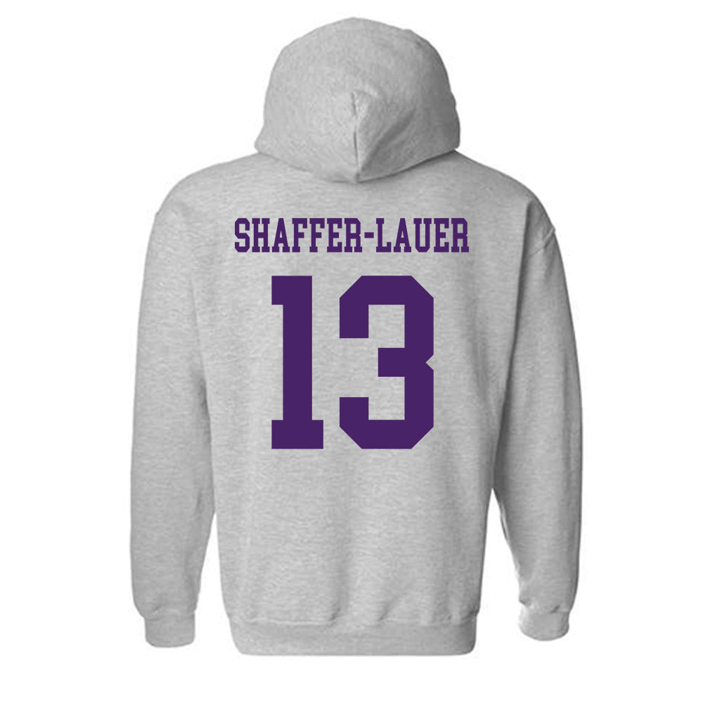 Weber - NCAA Women's Basketball : Makenna Shaffer-Lauer - Classic Shersey Hooded Sweatshirt-1