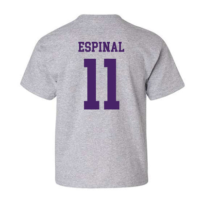 Weber - NCAA Men's Basketball : Kevin Espinal - Classic Shersey Youth T-Shirt-1