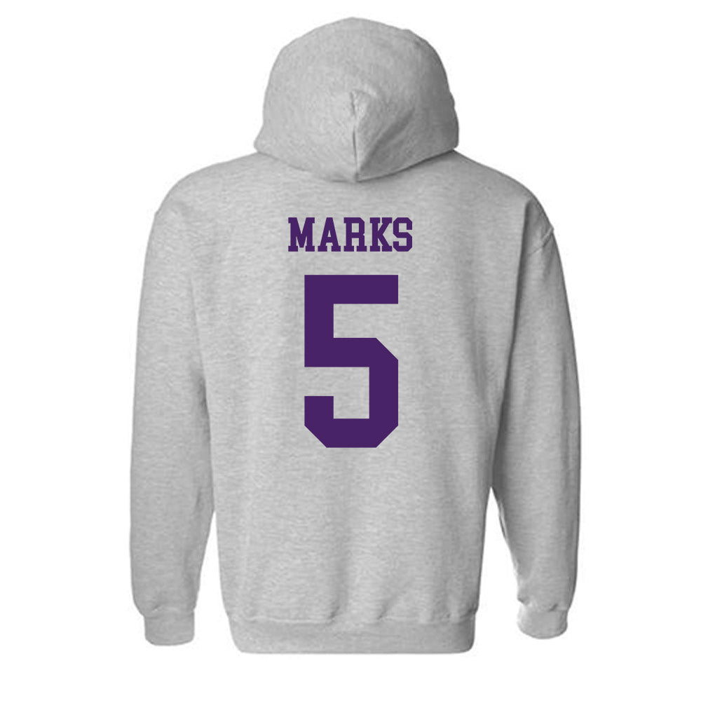 Weber - NCAA Football : Bones Marks - Classic Shersey Hooded Sweatshirt-1