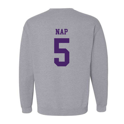 Weber - NCAA Women's Basketball : Dakota Nap - Classic Shersey Crewneck Sweatshirt-1