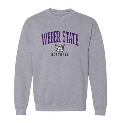 Weber - NCAA Softball : Abby Grundy - Classic Shersey Crewneck Sweatshirt-0