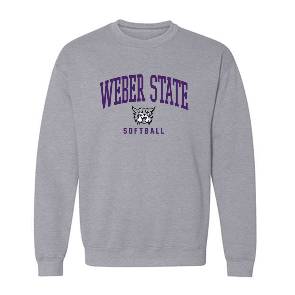 Weber - NCAA Softball : Emma Bingham - Classic Shersey Crewneck Sweatshirt-0
