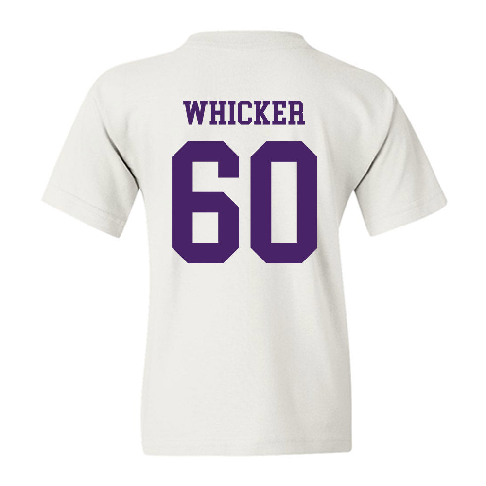 Weber - NCAA Football : Riley Whicker - Classic Shersey Youth T-Shirt-1