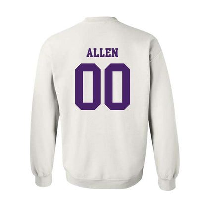 Weber - NCAA Football : Tristan Allen - Classic Shersey Crewneck Sweatshirt-1