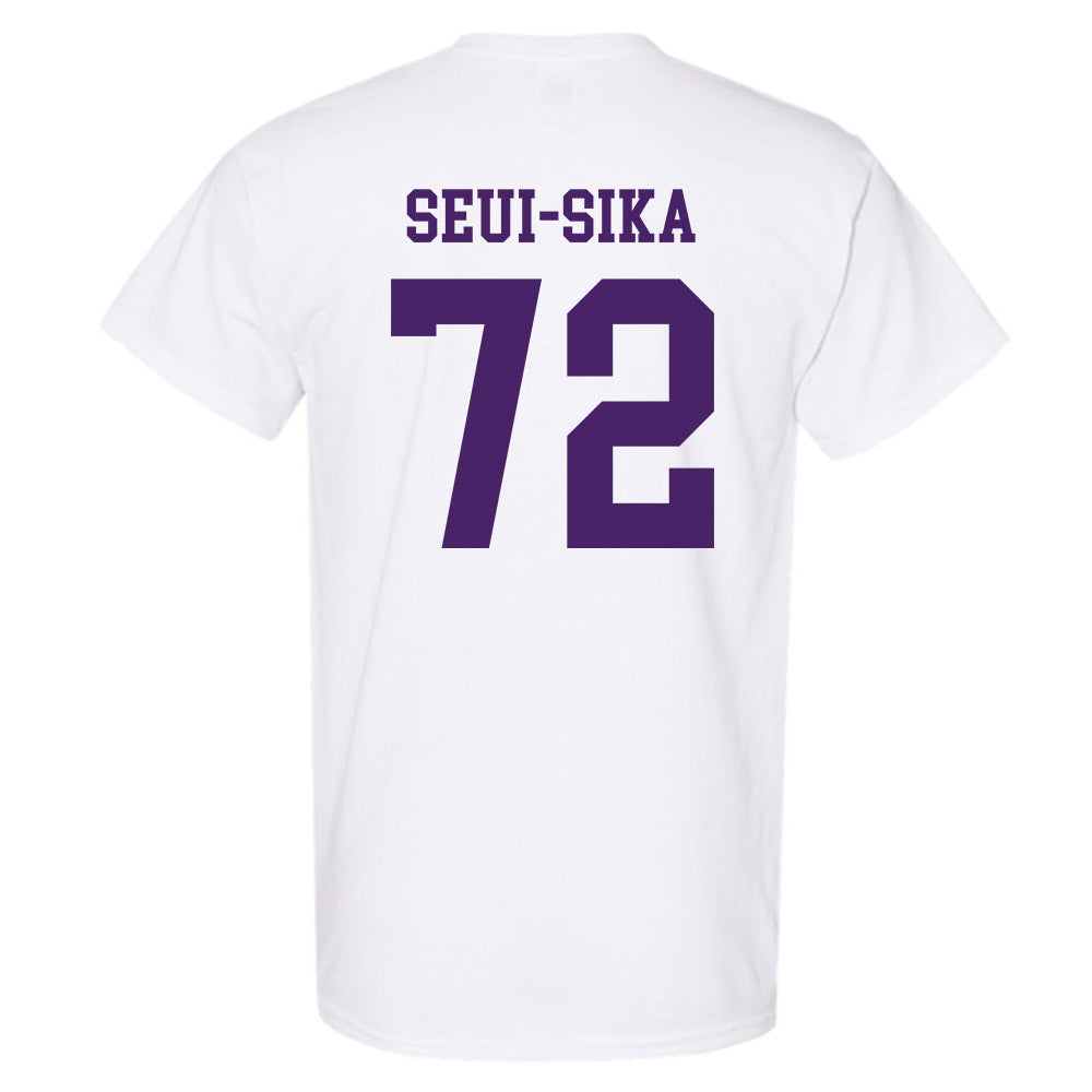 Weber - NCAA Football : Denzon Seui-Sika - Classic Shersey T-Shirt-1