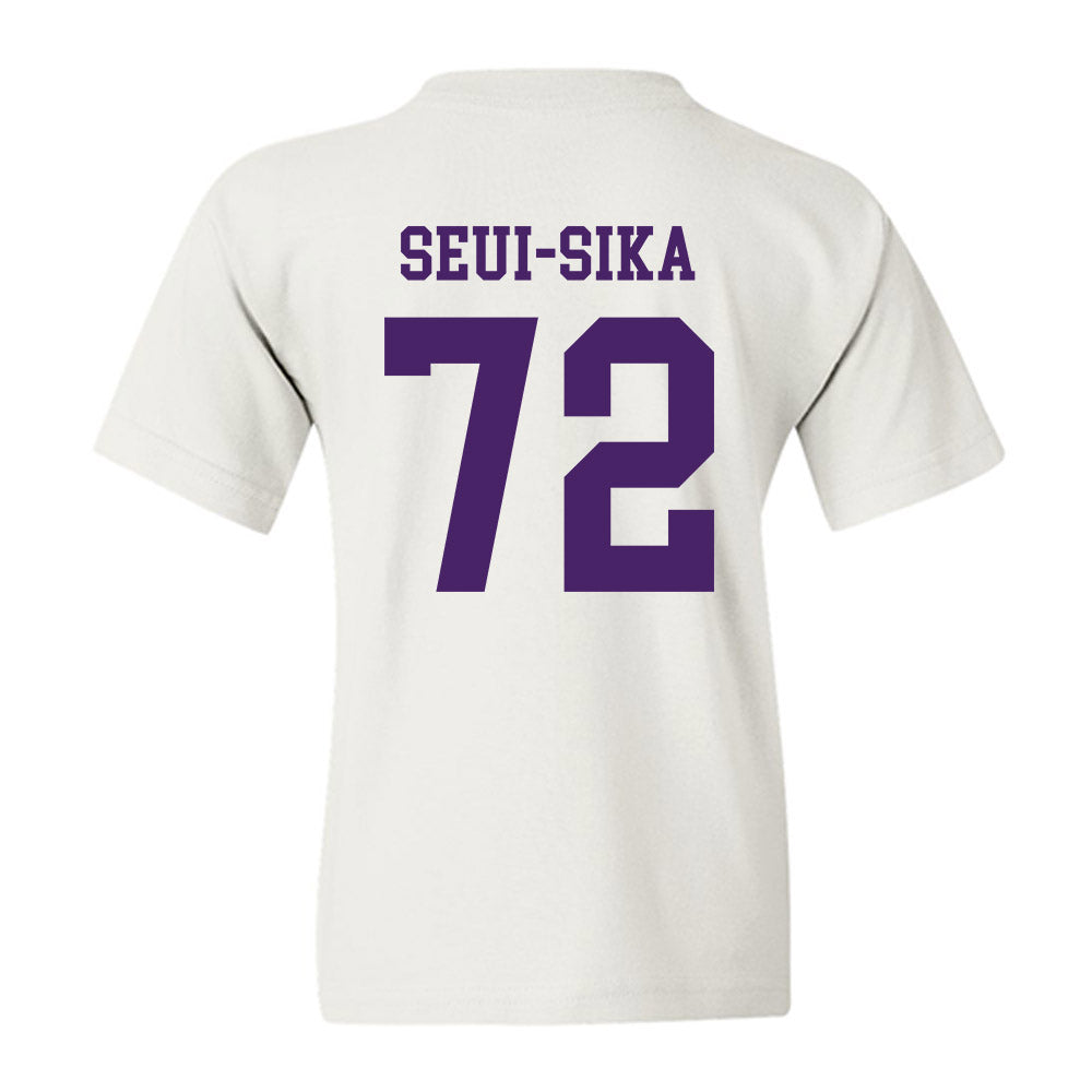 Weber - NCAA Football : Denzon Seui-Sika - Classic Shersey Youth T-Shirt-1