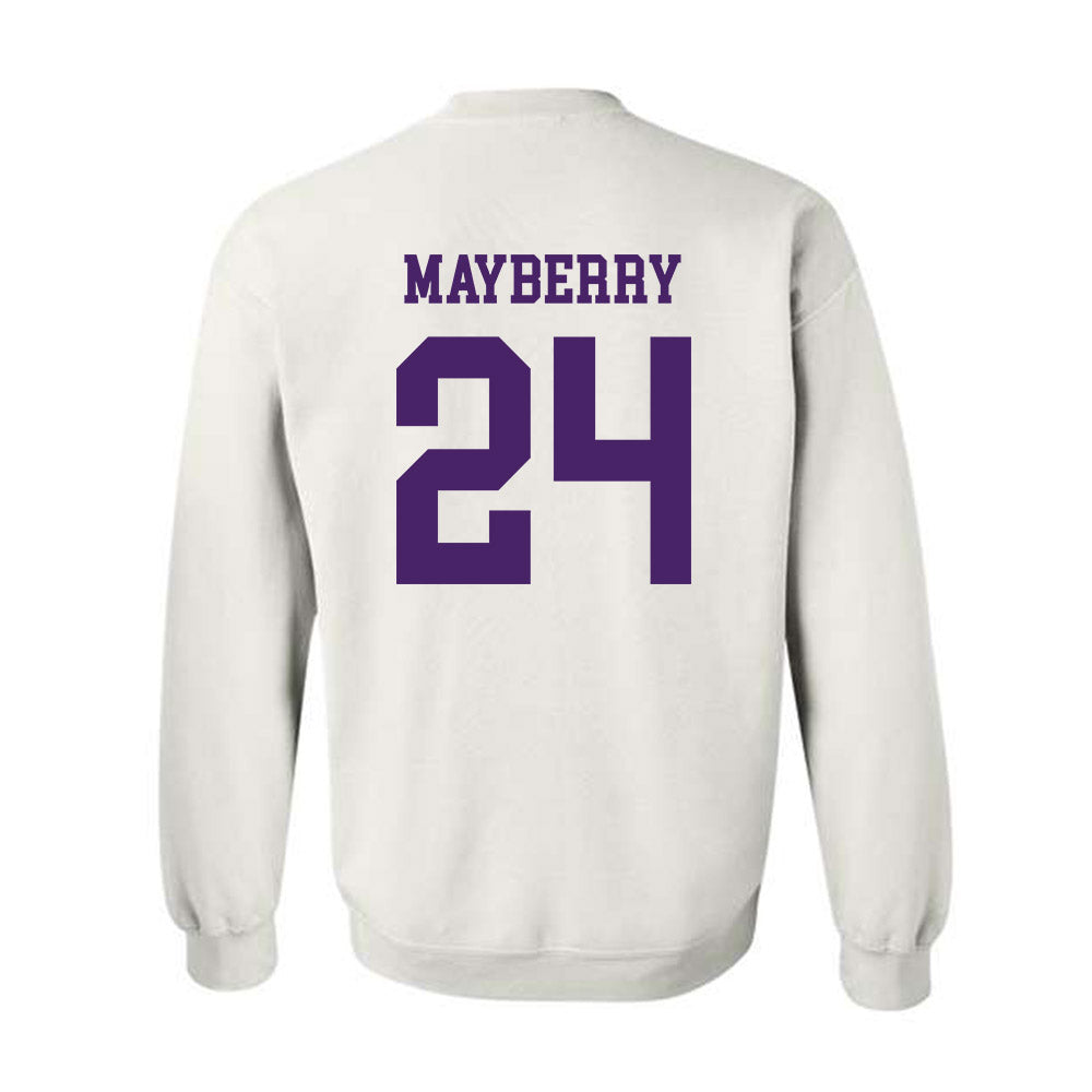 Weber - NCAA Football : Jasean Mayberry - Classic Shersey Crewneck Sweatshirt-1