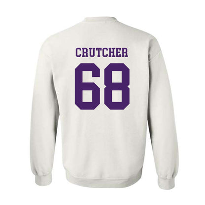 Weber - NCAA Football : Leon Crutcher - Classic Shersey Crewneck Sweatshirt-1