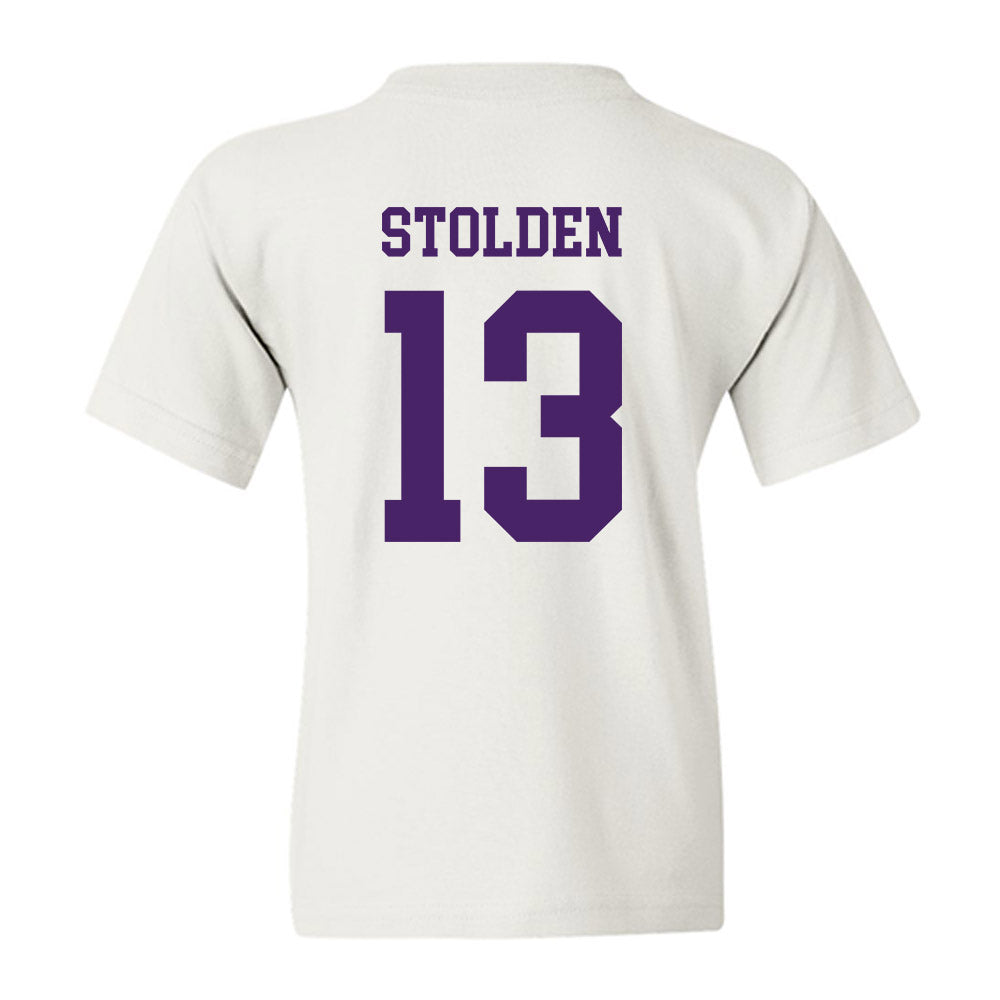 Weber - NCAA Football : Khalil Stolden - Classic Shersey Youth T-Shirt-1