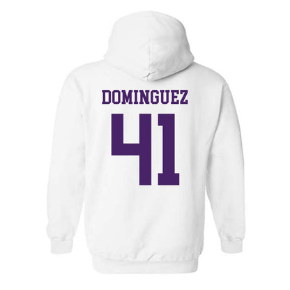 Weber - NCAA Football : Oscar Dominguez - Classic Shersey Hooded Sweatshirt-1
