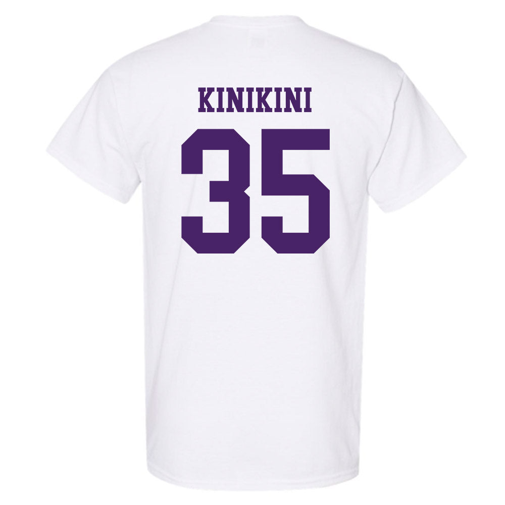 Weber - NCAA Football : Semisi Kinikini - Classic Shersey T-Shirt-1