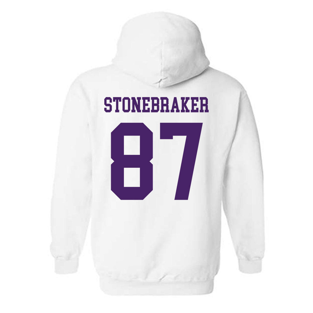 Weber - NCAA Football : Max Stonebraker - Classic Shersey Hooded Sweatshirt-1