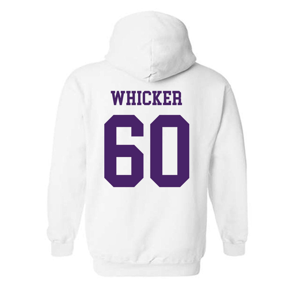 Weber - NCAA Football : Riley Whicker - Classic Shersey Hooded Sweatshirt-1