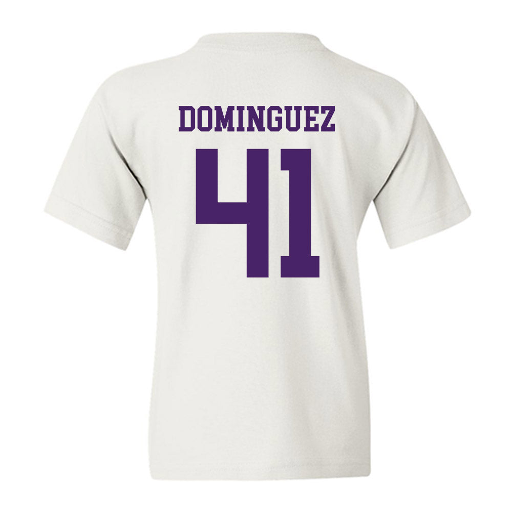 Weber - NCAA Football : Oscar Dominguez - Classic Shersey Youth T-Shirt-1