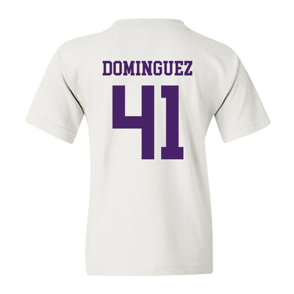 Weber - NCAA Football : Oscar Dominguez - Classic Shersey Youth T-Shirt-1