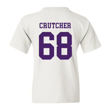 Weber - NCAA Football : Leon Crutcher - Classic Shersey Youth T-Shirt-1