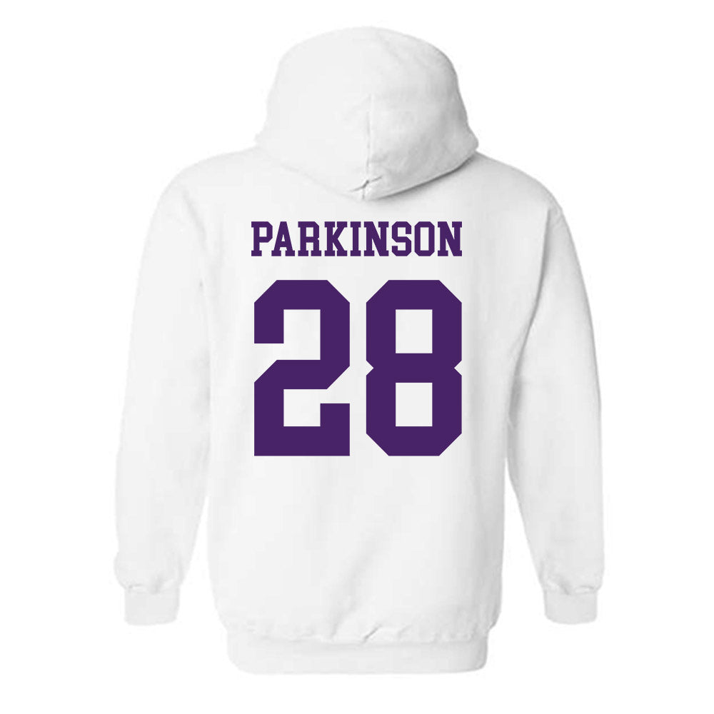 Weber - NCAA Football : Elias Parkinson - Classic Shersey Hooded Sweatshirt-1