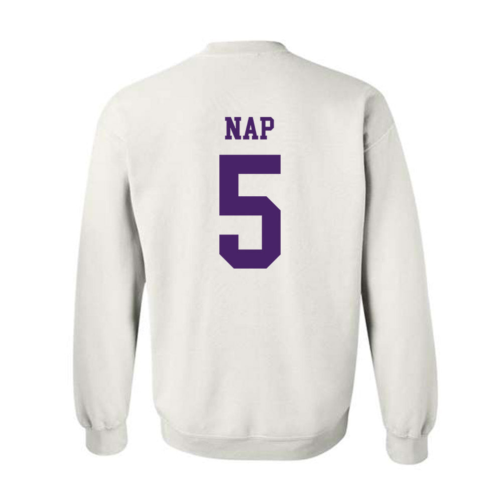 Weber - NCAA Women's Basketball : Dakota Nap - Classic Shersey Crewneck Sweatshirt-1