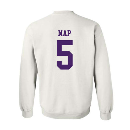 Weber - NCAA Women's Basketball : Dakota Nap - Classic Shersey Crewneck Sweatshirt-1