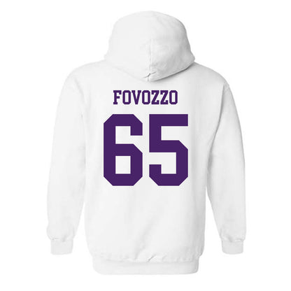 Weber - NCAA Football : Nicholas Fovozzo - Classic Shersey Hooded Sweatshirt-1