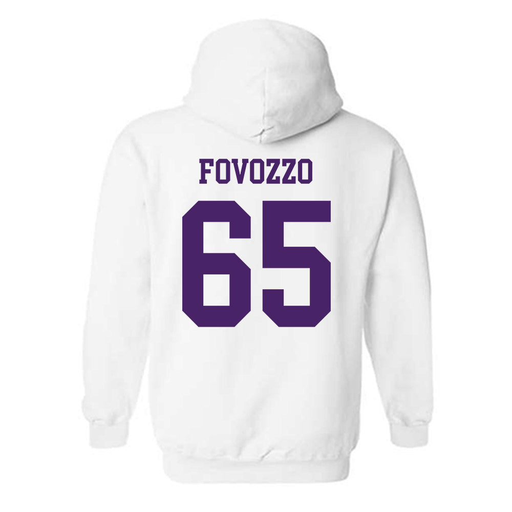 Weber - NCAA Football : Nicholas Fovozzo - Classic Shersey Hooded Sweatshirt-1