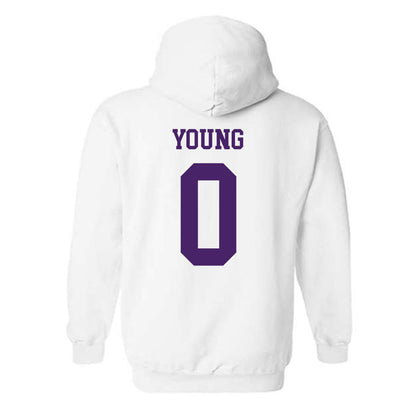 Weber - NCAA Football : Robert Young - Classic Shersey Hooded Sweatshirt-1