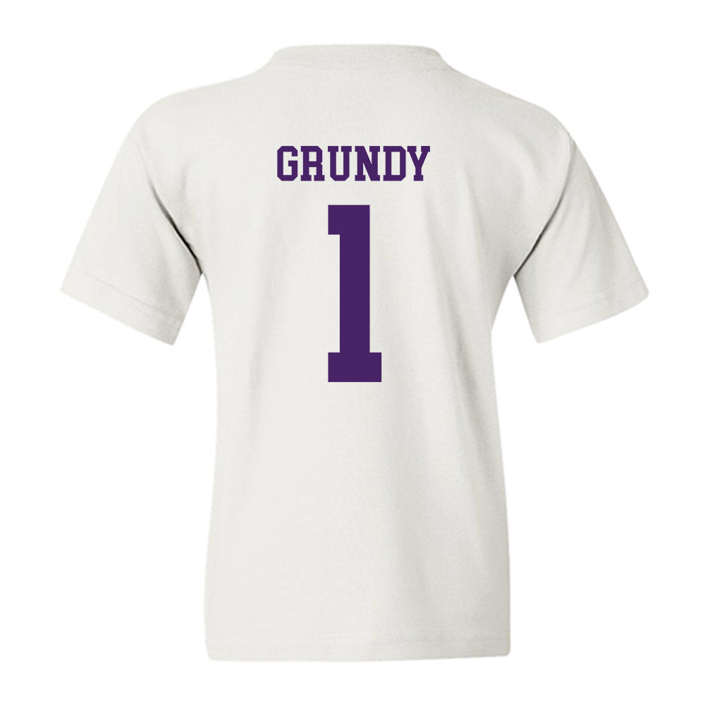 Weber - NCAA Softball : Abby Grundy - Classic Shersey Youth T-Shirt-1