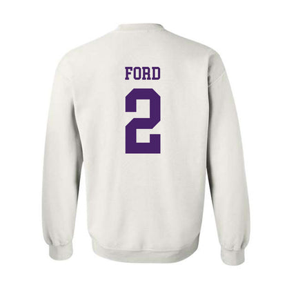 Weber - NCAA Football : Devin Ford - Classic Shersey Crewneck Sweatshirt-1