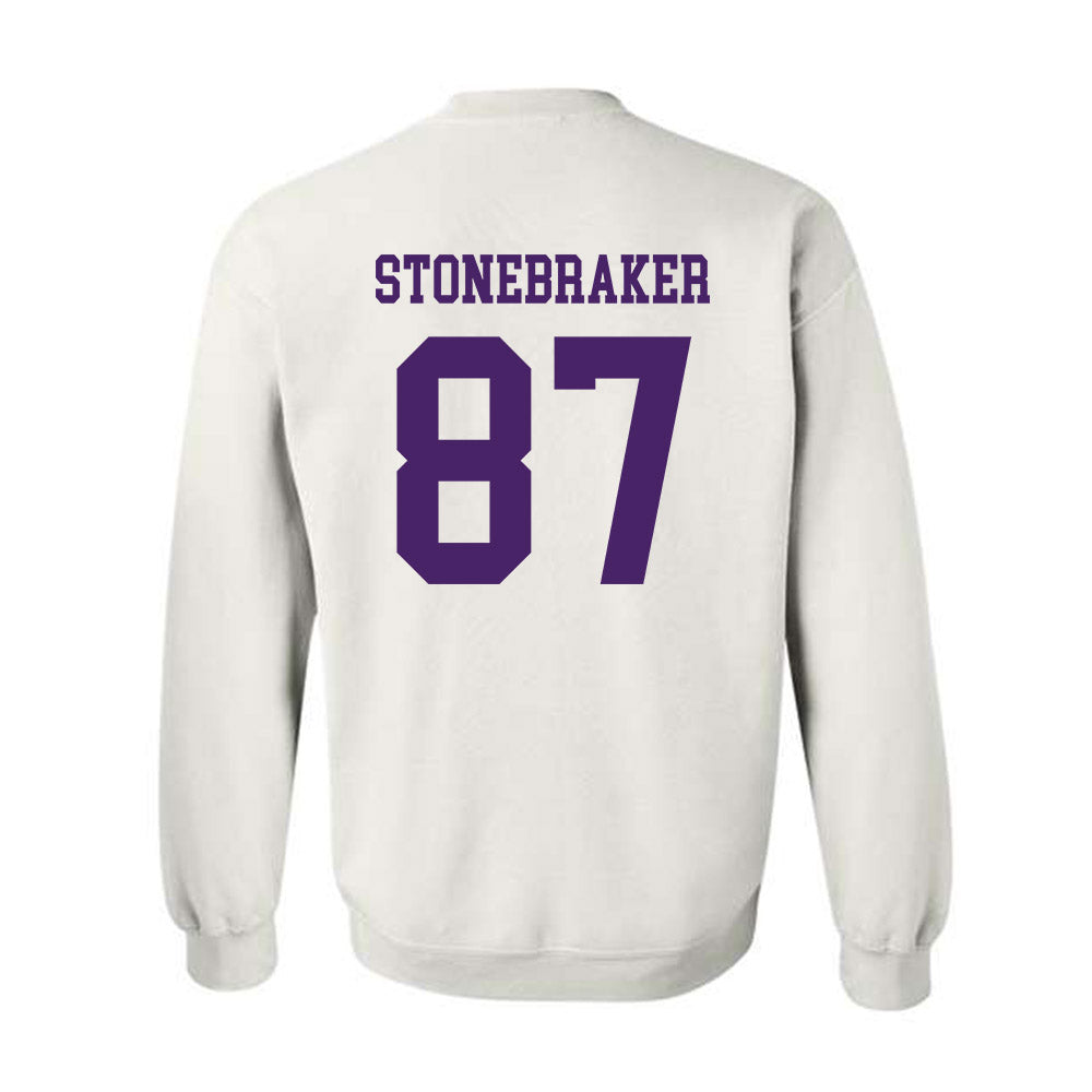 Weber - NCAA Football : Max Stonebraker - Classic Shersey Crewneck Sweatshirt-1