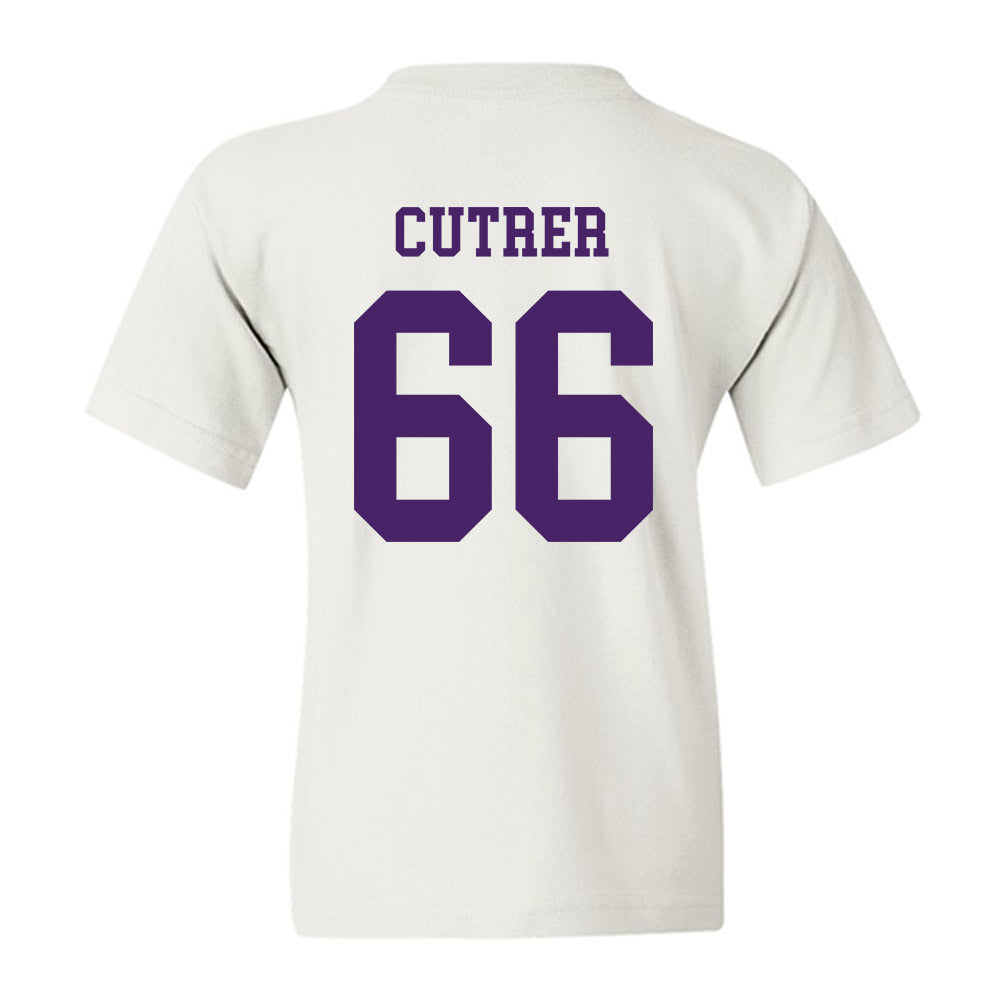 Weber - NCAA Football : Brody Cutrer - Classic Shersey Youth T-Shirt-1