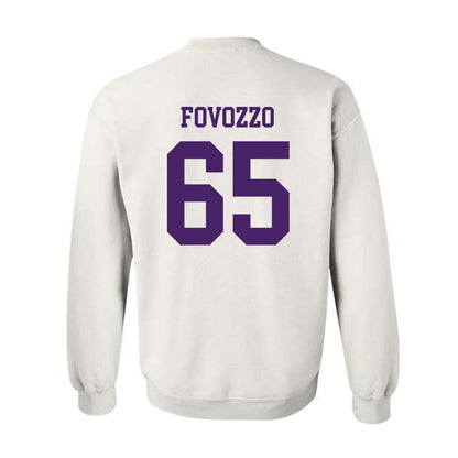 Weber - NCAA Football : Nicholas Fovozzo - Classic Shersey Crewneck Sweatshirt-1