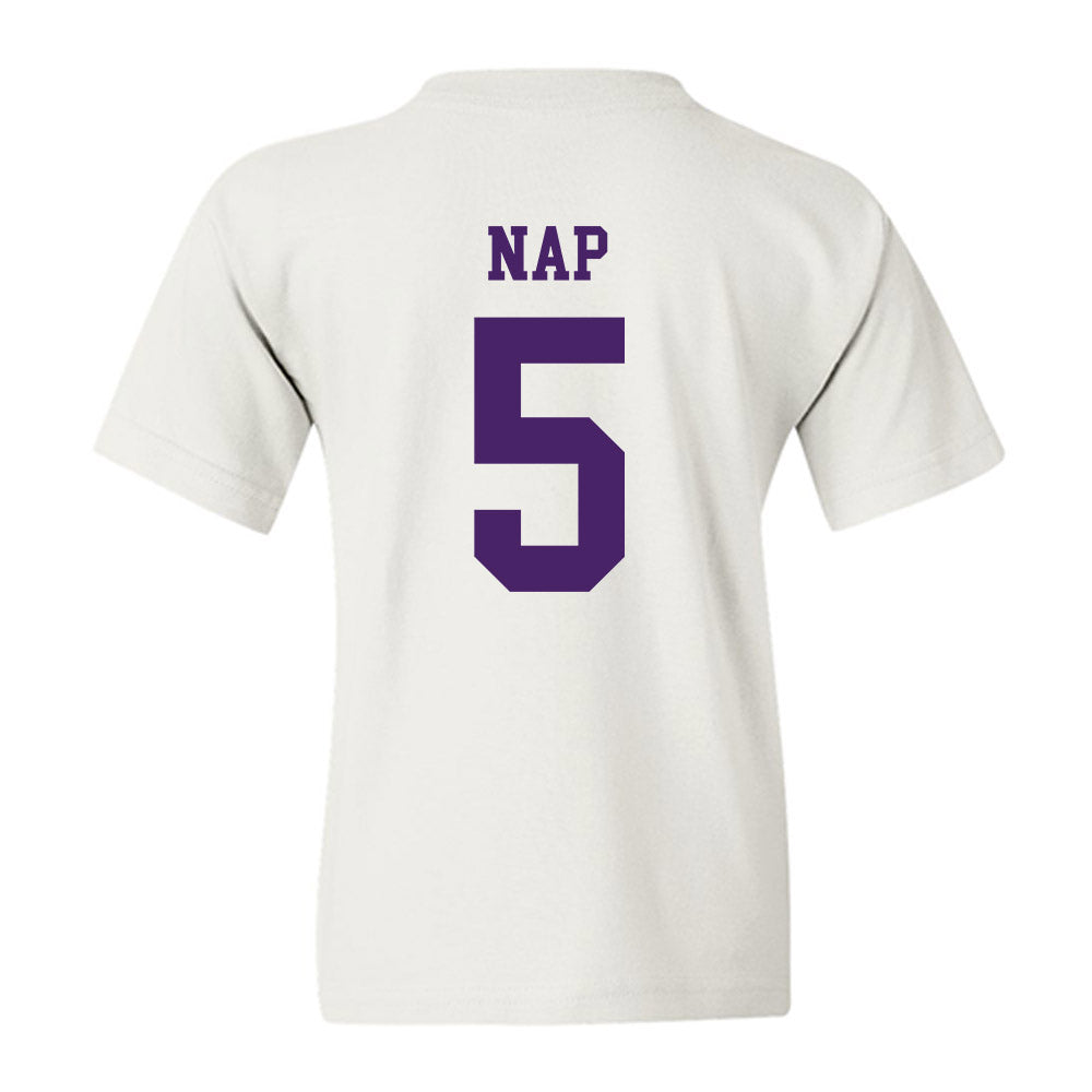 Weber - NCAA Women's Basketball : Dakota Nap - Classic Shersey Youth T-Shirt-1