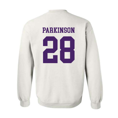 Weber - NCAA Football : Elias Parkinson - Classic Shersey Crewneck Sweatshirt-1